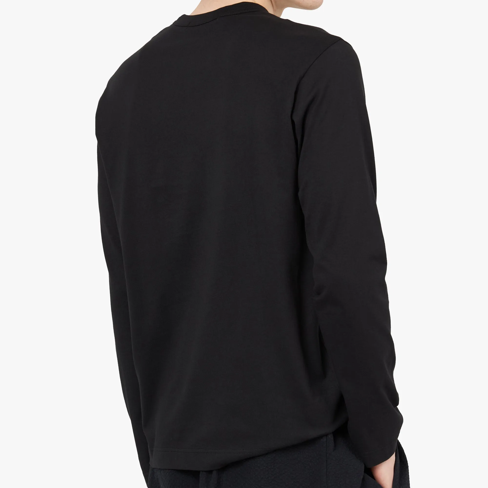 COMME des GARÇONS SHIRT Long Sleeve Forever T-shirt / Black sold by Livestock product image thumbnail 5