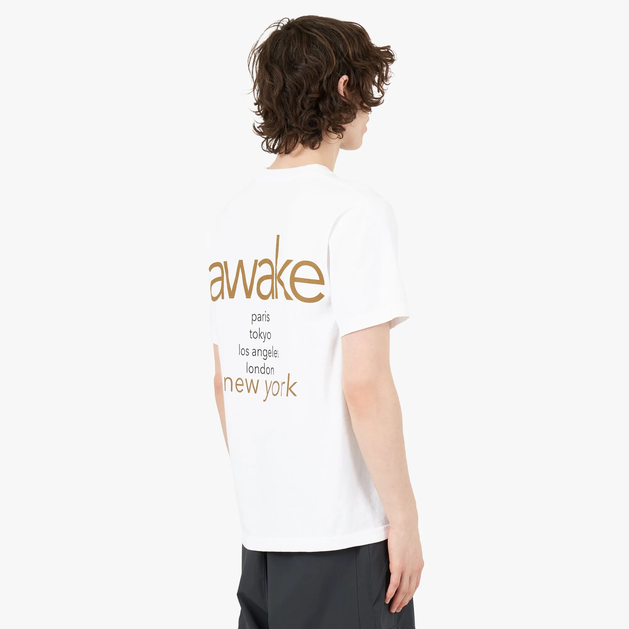Awake NY City T-shirt / White sold by Livestock product image thumbnail 3