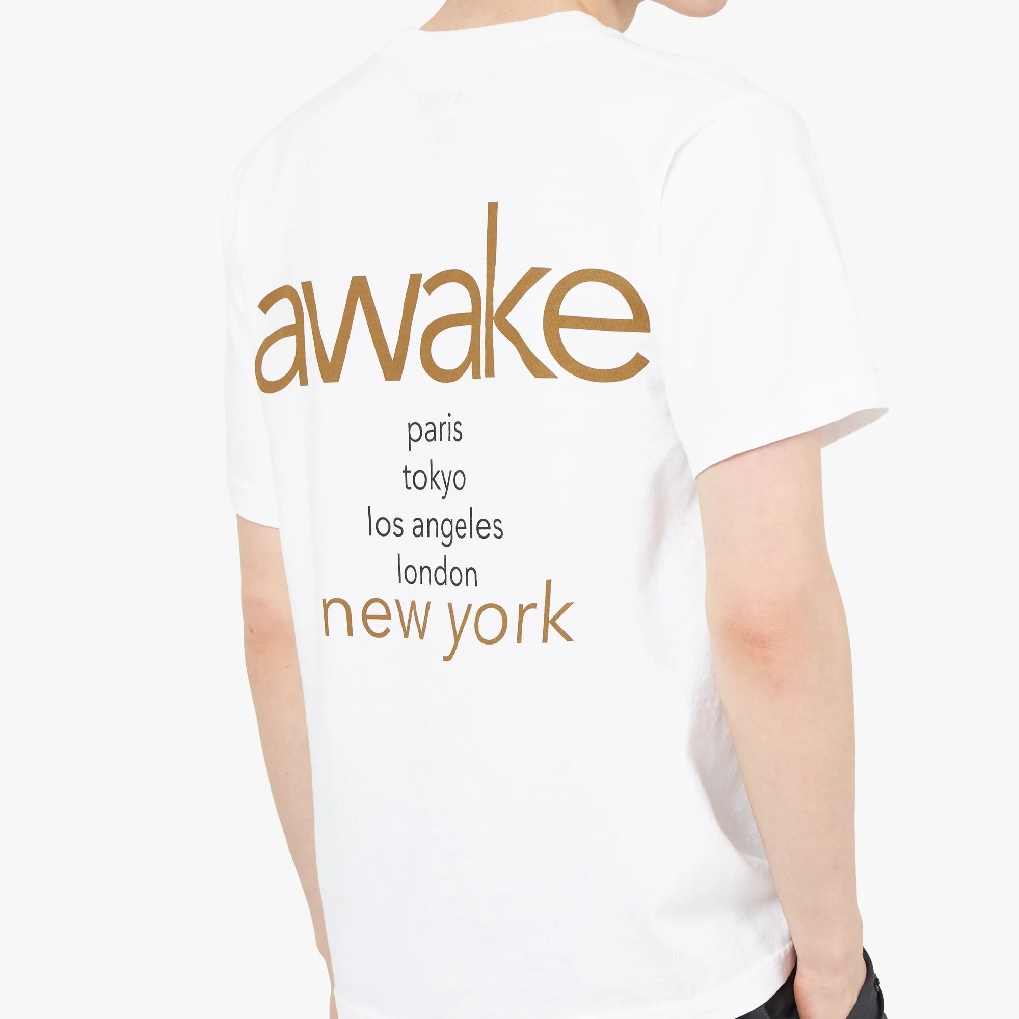 Awake NY City T-shirt / White sold by Livestock product image thumbnail 5