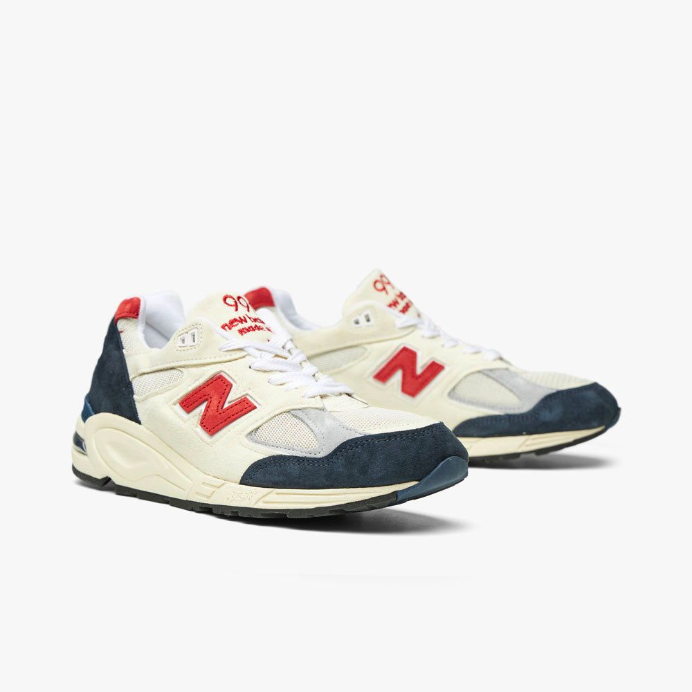 New Balance MADE in USA M990TA2 White / Navy sold by Livestock product image thumbnail 3
