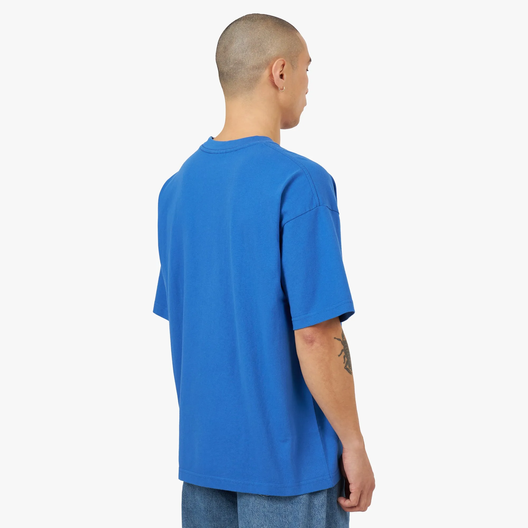 Metalwood Studio Logo T-shirt / Cobalt sold by Livestock product image thumbnail 3
