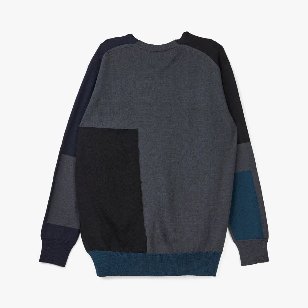 COMME des GARÇONS HOMME Worsted Wool Crewneck / Multi sold by Livestock product image thumbnail 5
