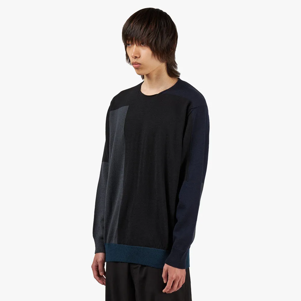 COMME des GARÇONS HOMME Worsted Wool Crewneck / Multi sold by Livestock product image thumbnail 2