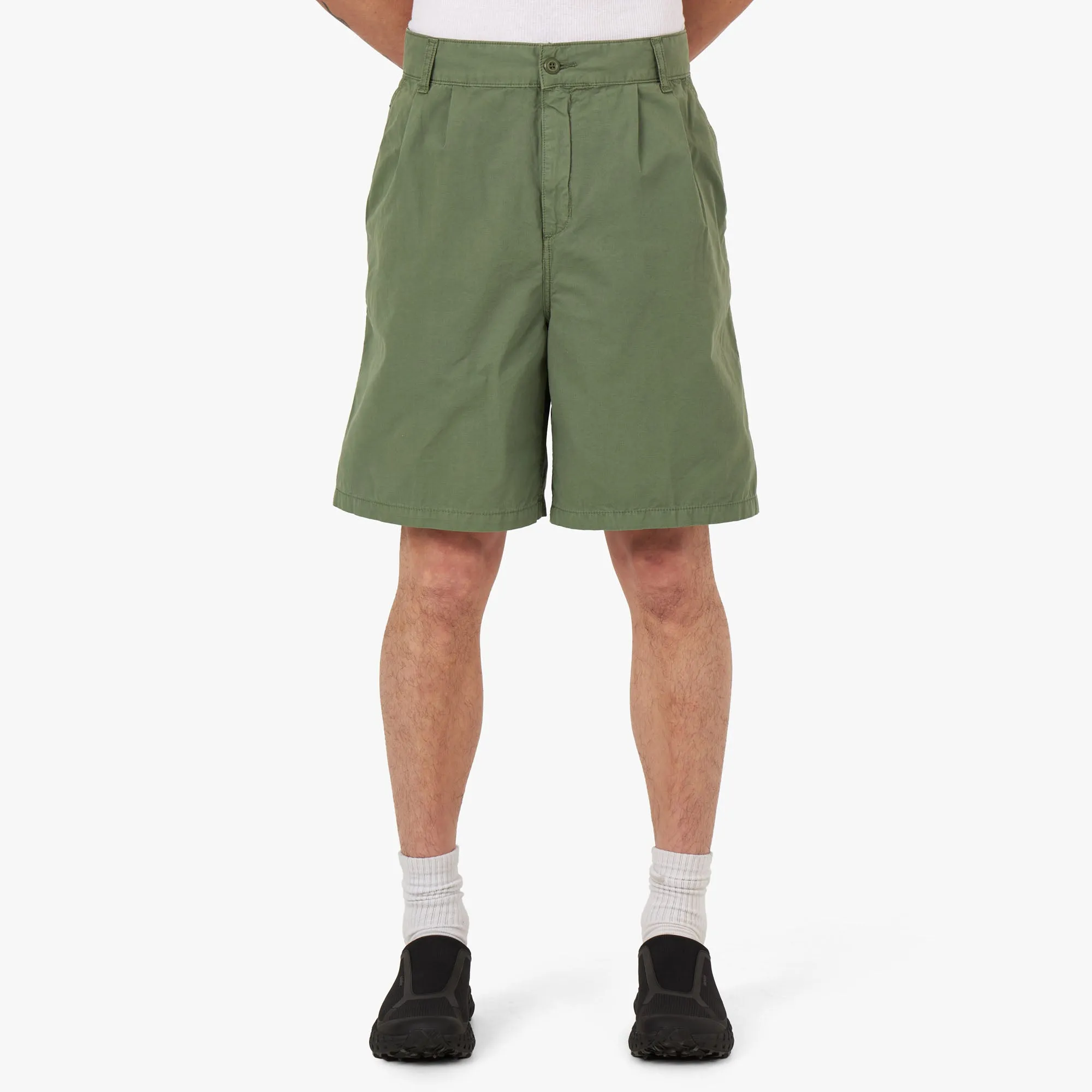 Carhartt WIP Colston Shorts / Dollar Green sold by Livestock