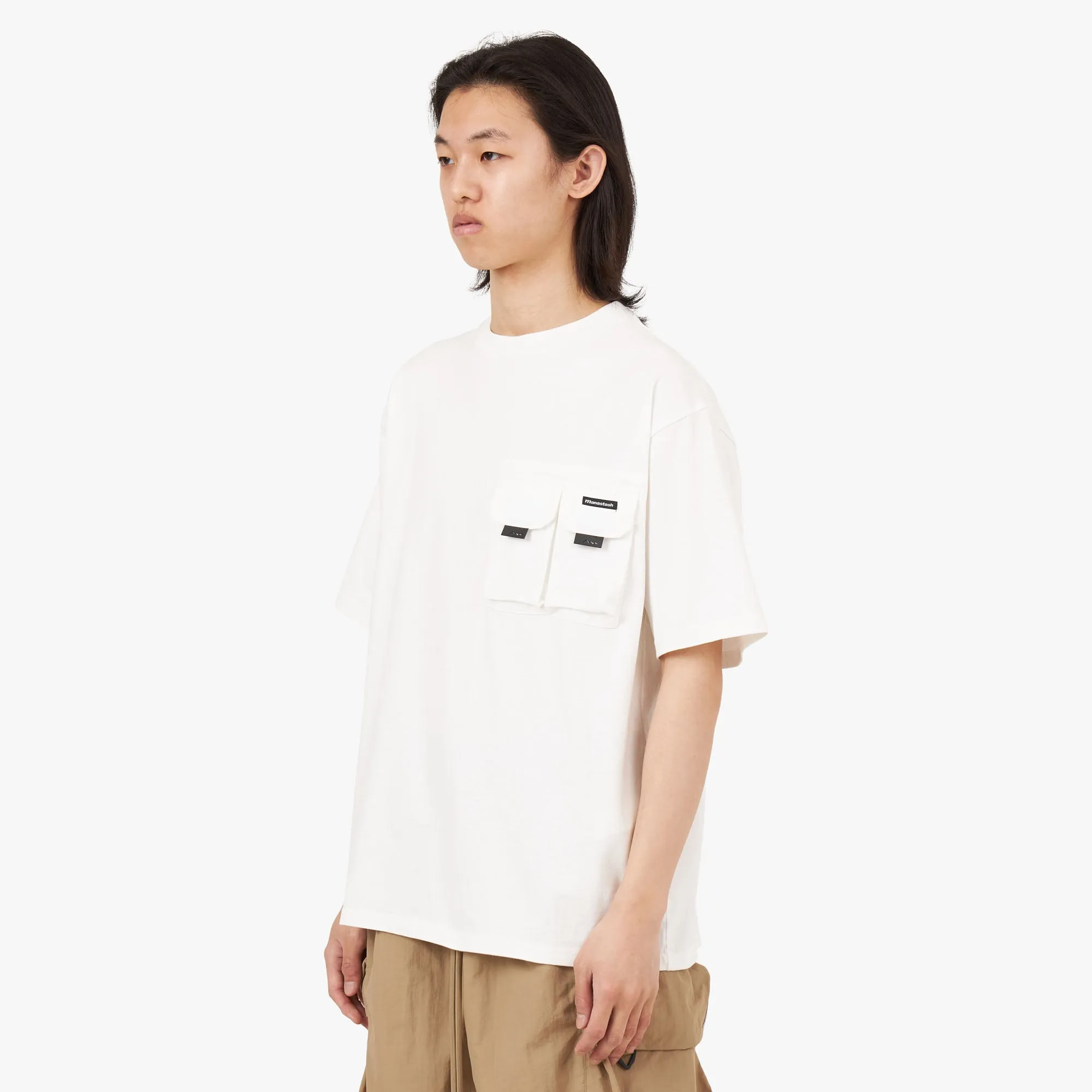 Manastash Disarmed T-shirt / White sold by Livestock product image thumbnail 2
