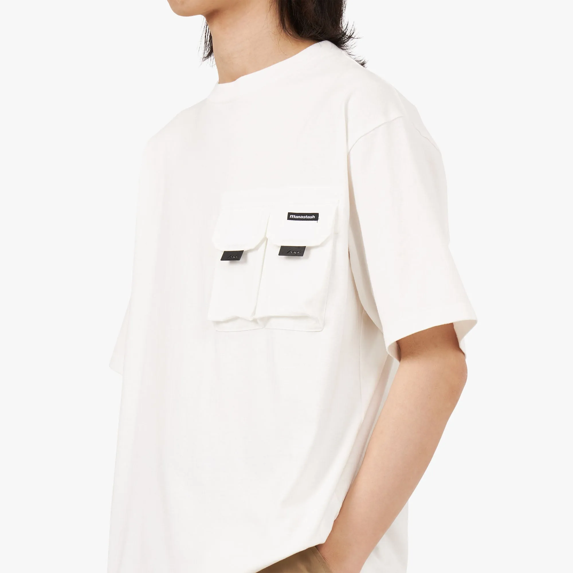 Manastash Disarmed T-shirt / White sold by Livestock product image thumbnail 4