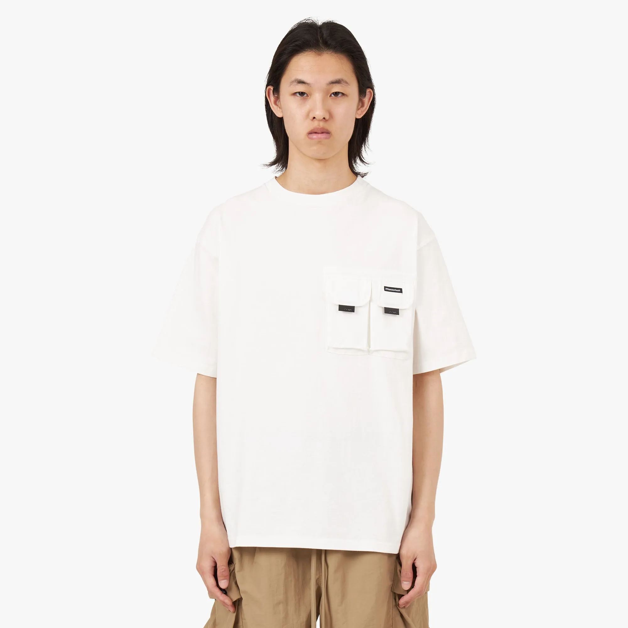 Manastash Disarmed T-shirt / White sold by Livestock
