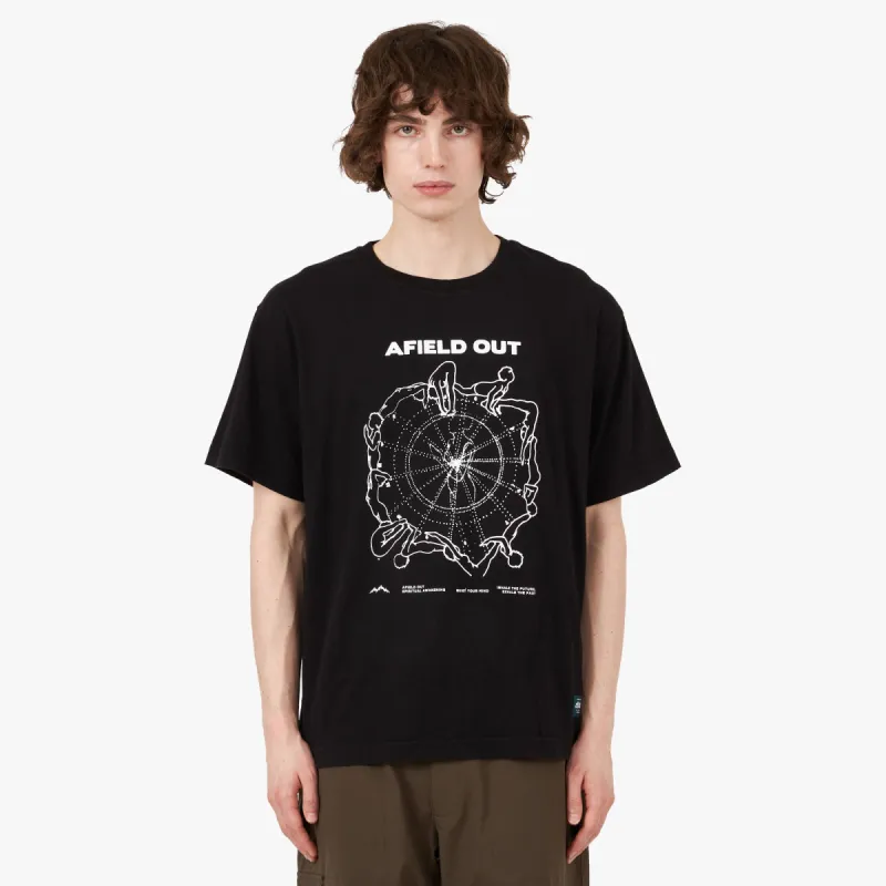 Afield Out Flow T-Shirt Black sold by Livestock