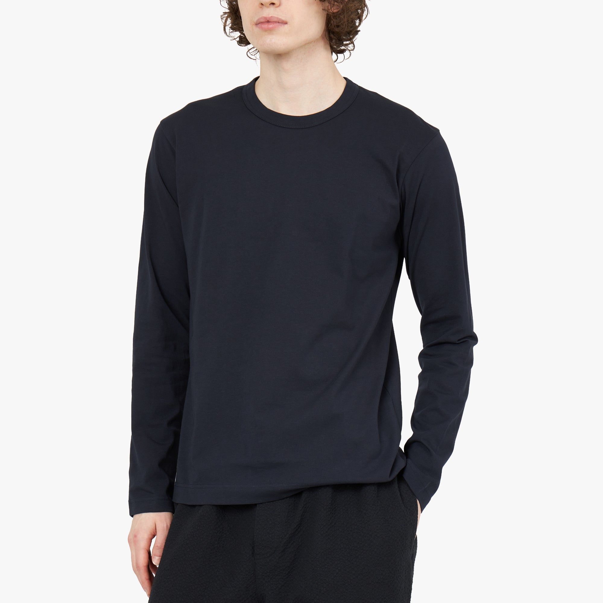 COMME des GARÇONS SHIRT Long Sleeve Forever T-shirt / Black sold by Livestock product image thumbnail 4