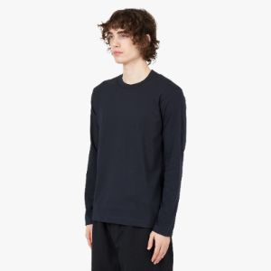 COMME des GARÇONS SHIRT Long Sleeve Forever T-shirt / Black sold by Livestock