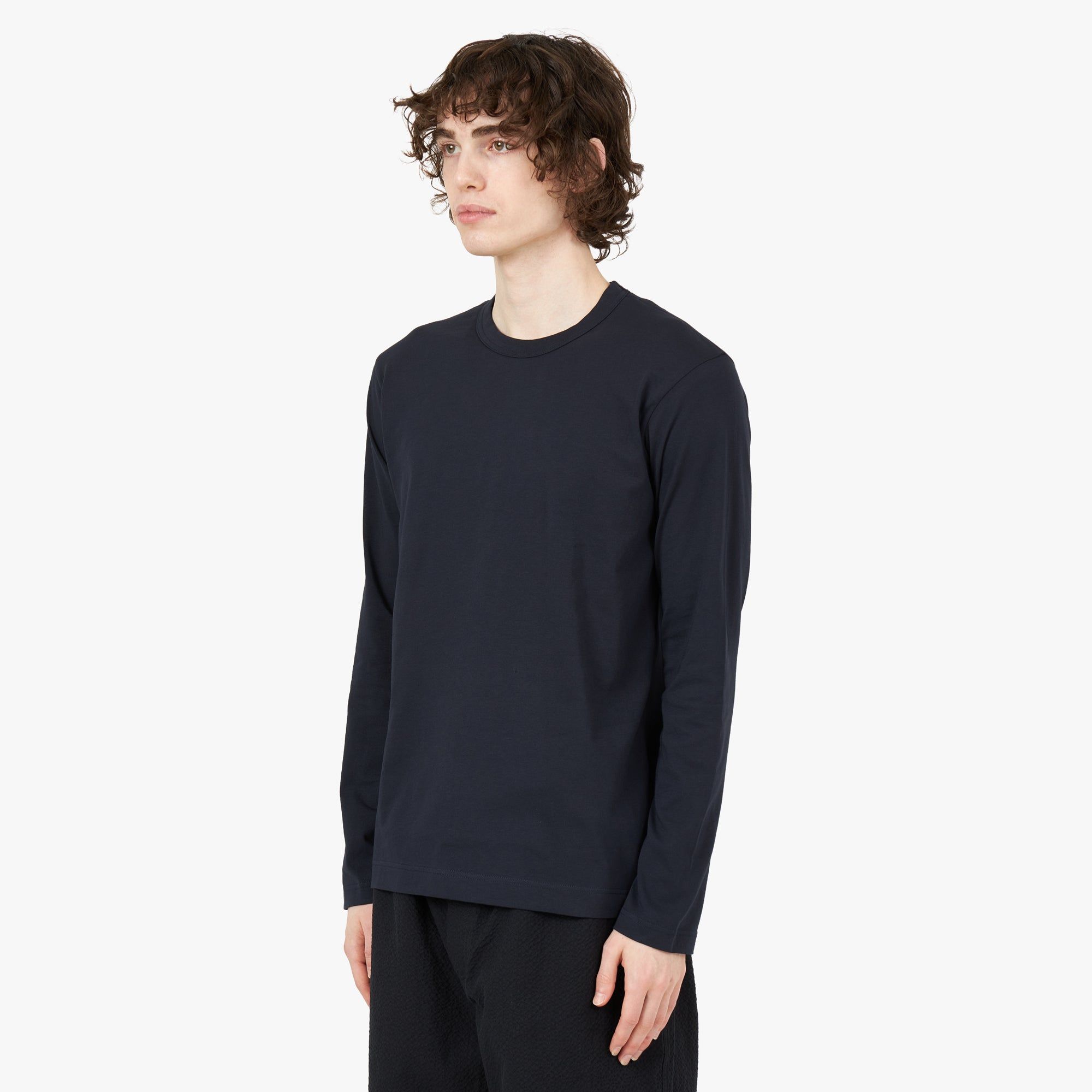 COMME des GARÇONS SHIRT Long Sleeve Forever T-shirt / Black sold by Livestock product image thumbnail 2