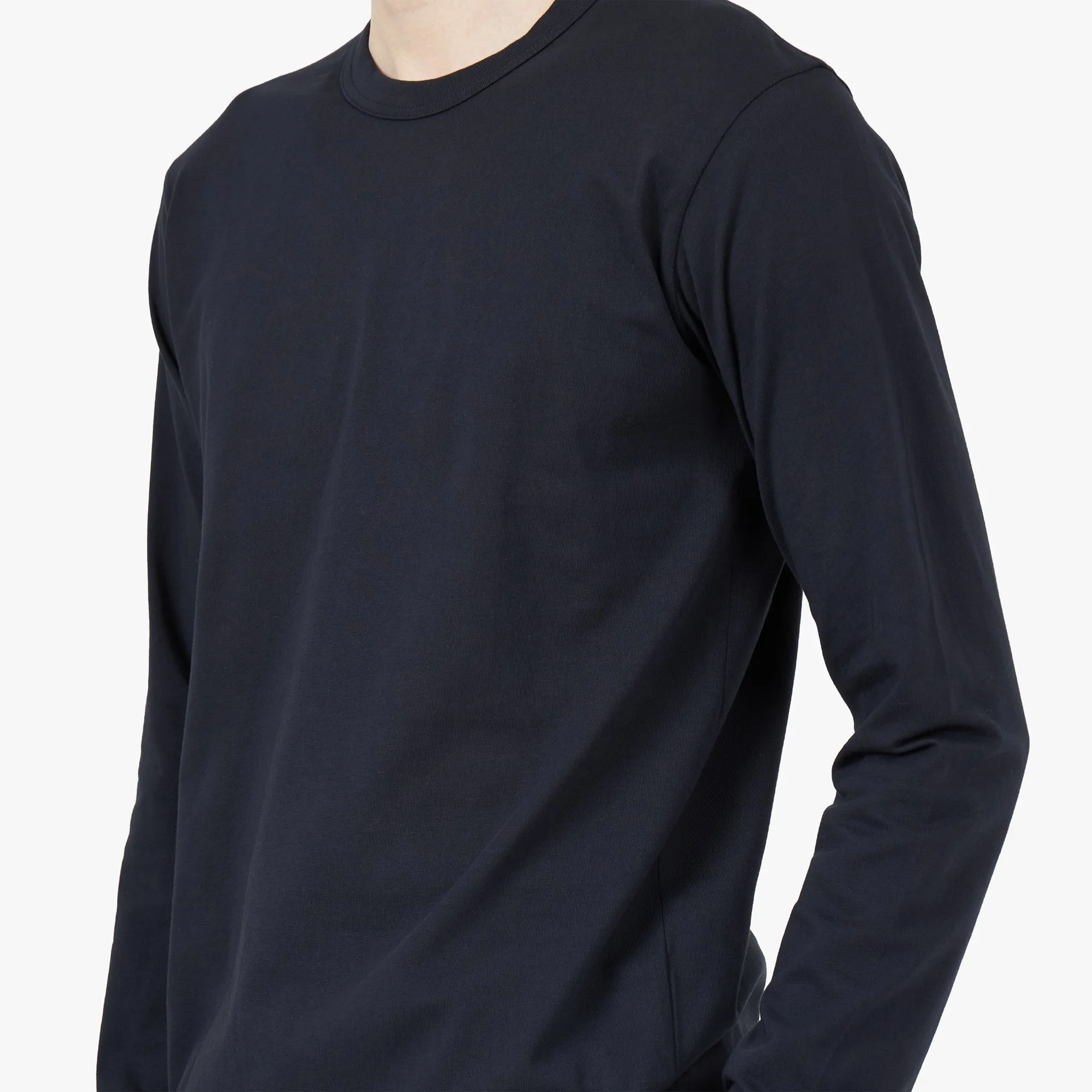 COMME des GARÇONS SHIRT Long Sleeve T-shirt / Navy sold by Livestock product image thumbnail 5