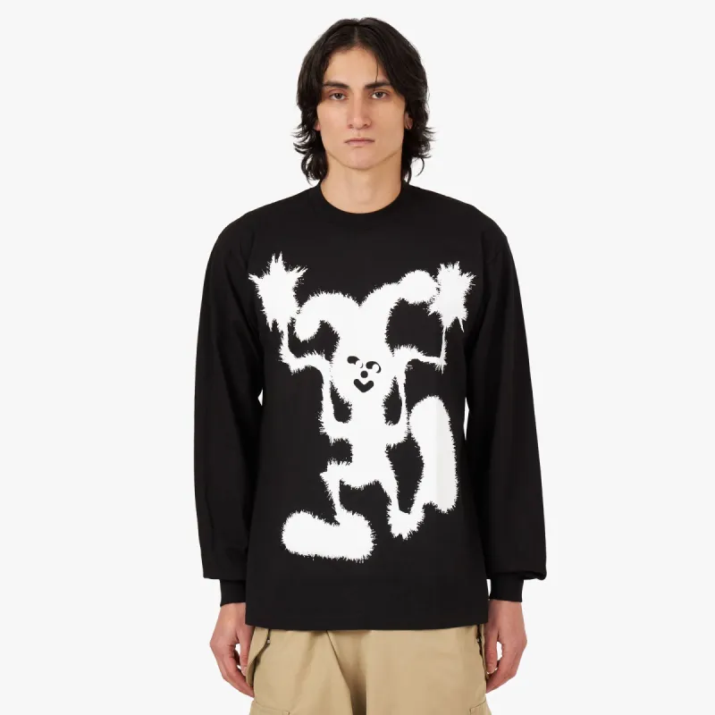 b.Eautiful x NANOOK Shinka Long Sleeve T-shirt / Black made by Livestock
