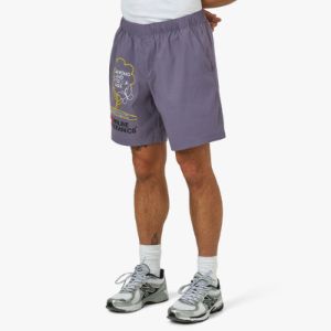 The North Face x Online Ceramics Class V Pull On Shorts / Purple sold by Livestock