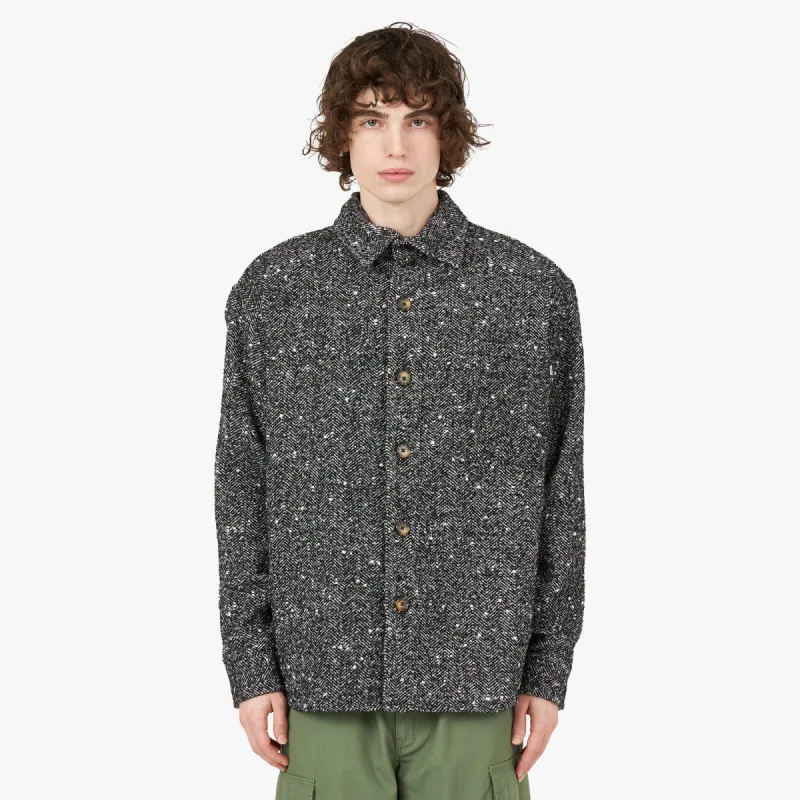 Fucking Awesome Heavy Flannel Overshirt / Red / White | Parallel