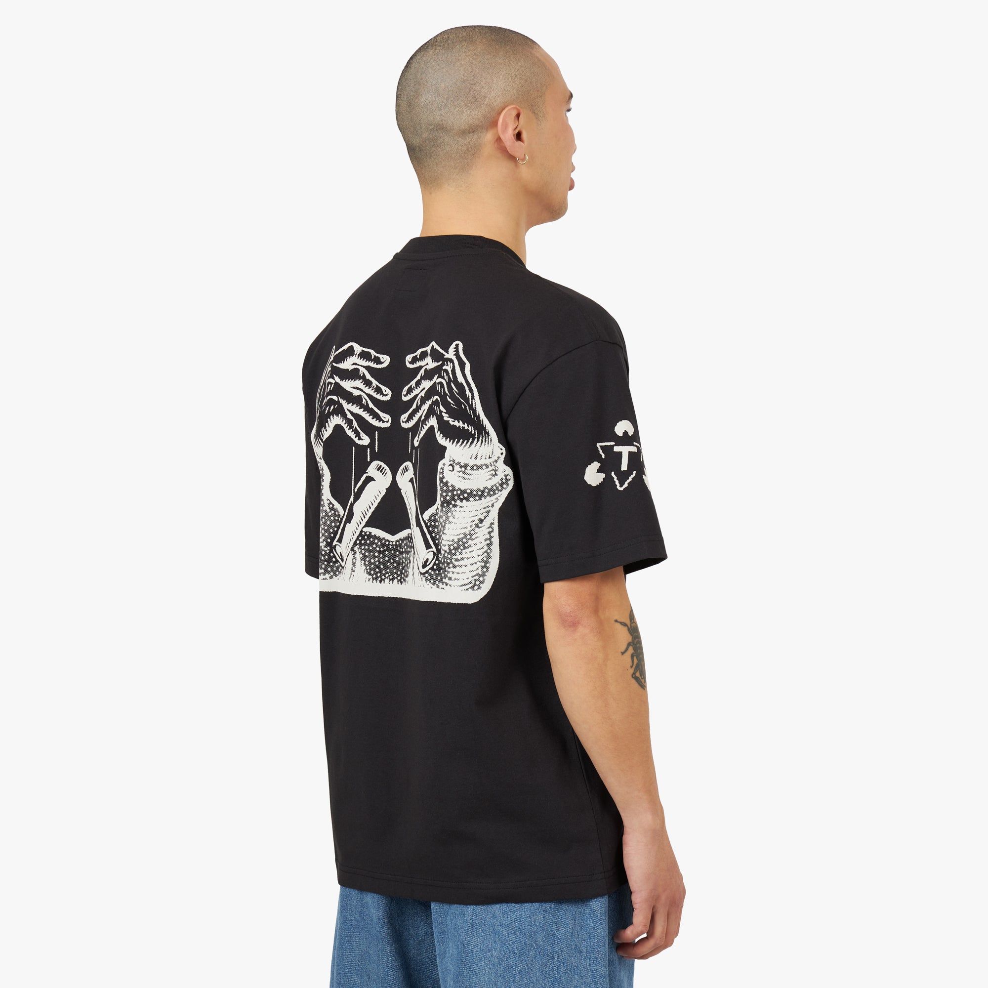 The Trilogy Tapes Keys T-Shirt / Black sold by Livestock product image thumbnail 2