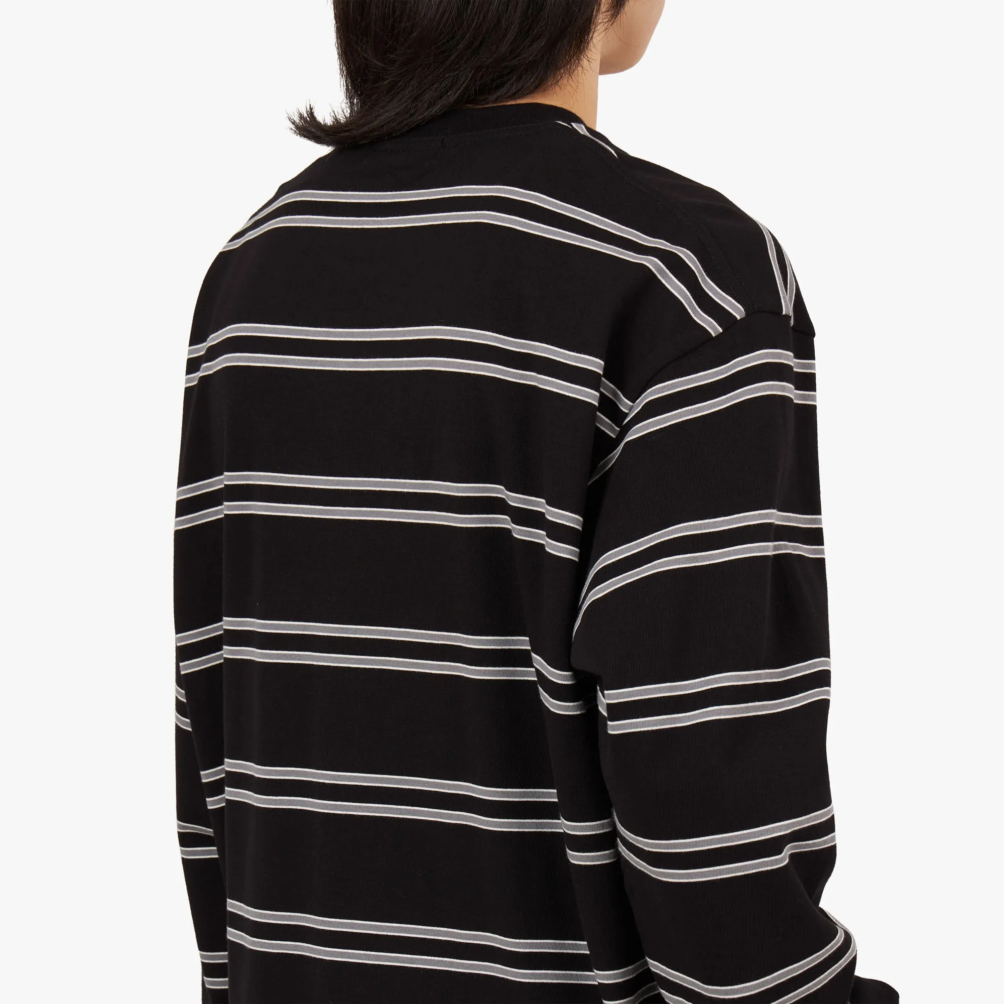 BAPE Heart Hoop Long Sleeve Shirt / Black sold by Livestock product image thumbnail 5