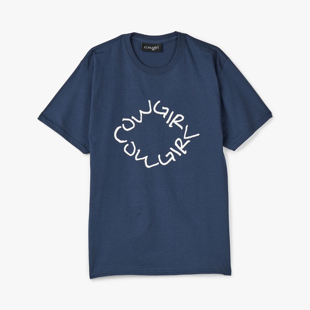 Cowgirl “Penmanship” T-shirt / Navy sold by Livestock product image thumbnail 4