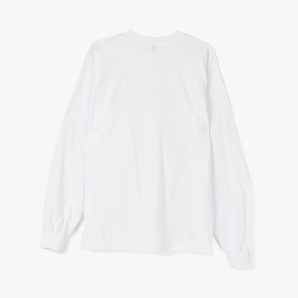 b. Eautiful Logo LS T-Shirt / White sold by Livestock product image thumbnail 5