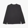 COMME des GARÇONS PLAY Double Heart Long Sleeve T-shirt / Black sold by Livestock
