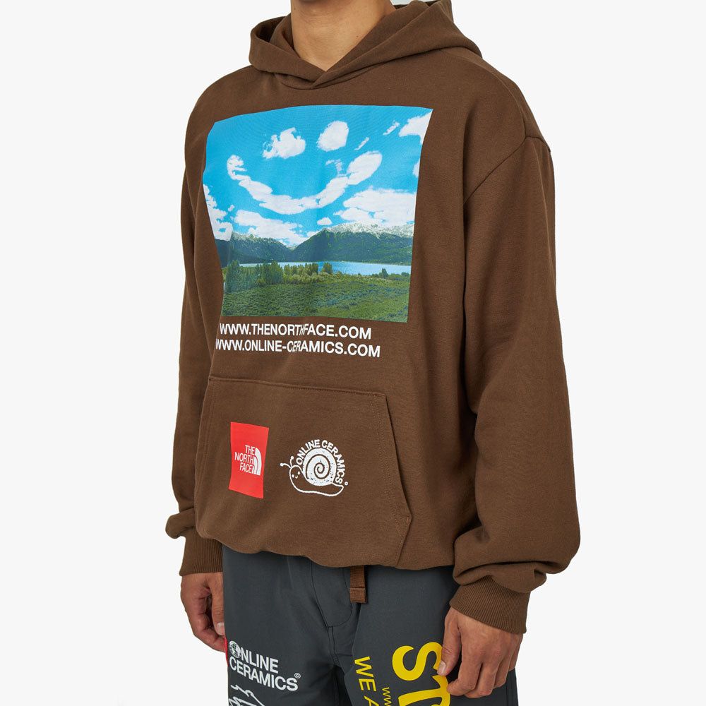 The North Face x Online Ceramics Pullover Hoodie / Brown sold by Livestock product image thumbnail 4