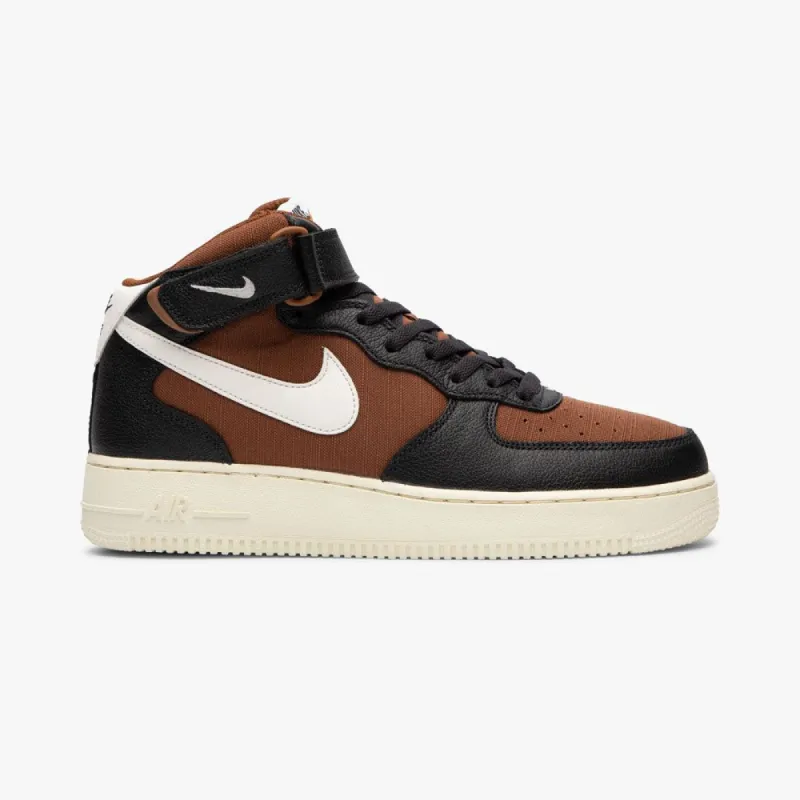 Nike Air Force 1 Mid ’07 LX Off Noir / Sail - Pecan sold by Livestock