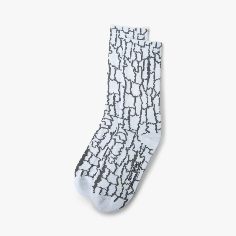 Fucking Awesome Everyday Socks / White sold by Livestock