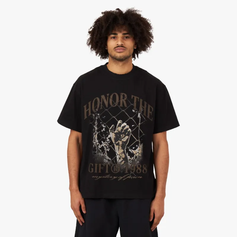 Honor The Gift Mystery of Pain T-shirt / Black sold by Livestock