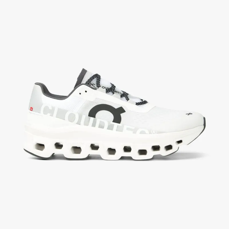 On Cloudmonster / All White sold by Livestock