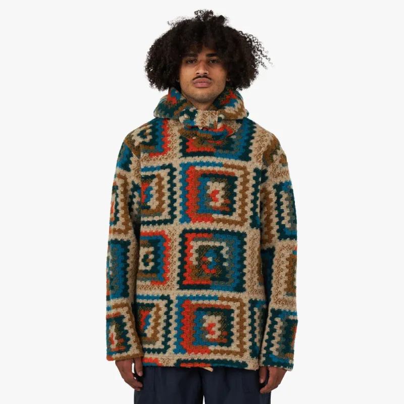 Engineered Garments Long Sleeve Pullover Hoodie / Multi Colour made by Livestock