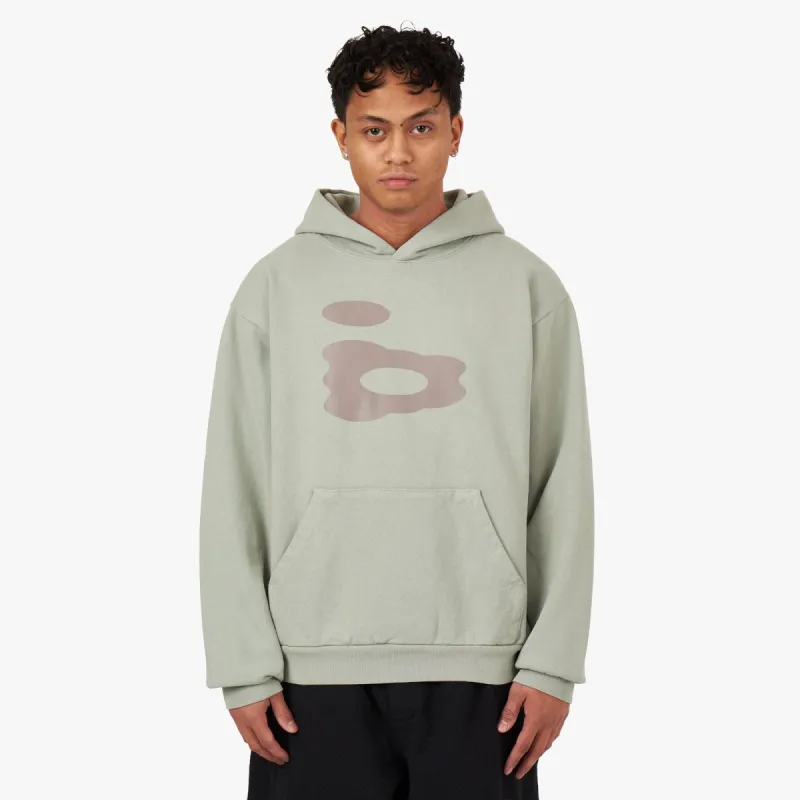 b.Eautiful b-mode Pullover Hoodie Sage / Charcoal sold by Livestock
