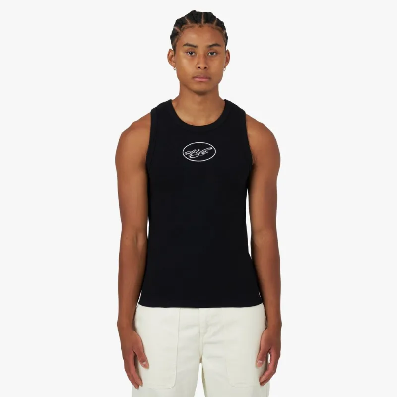4YE Signature Logo Tank Black / White made by Livestock