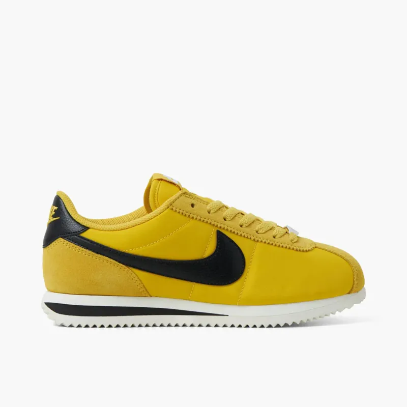 Nike Women's Cortez Vivid Sulfur / Black - Sail sold by Livestock