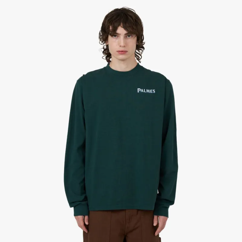 Palmes Water Long Sleeve T-shirt / Green made by Livestock