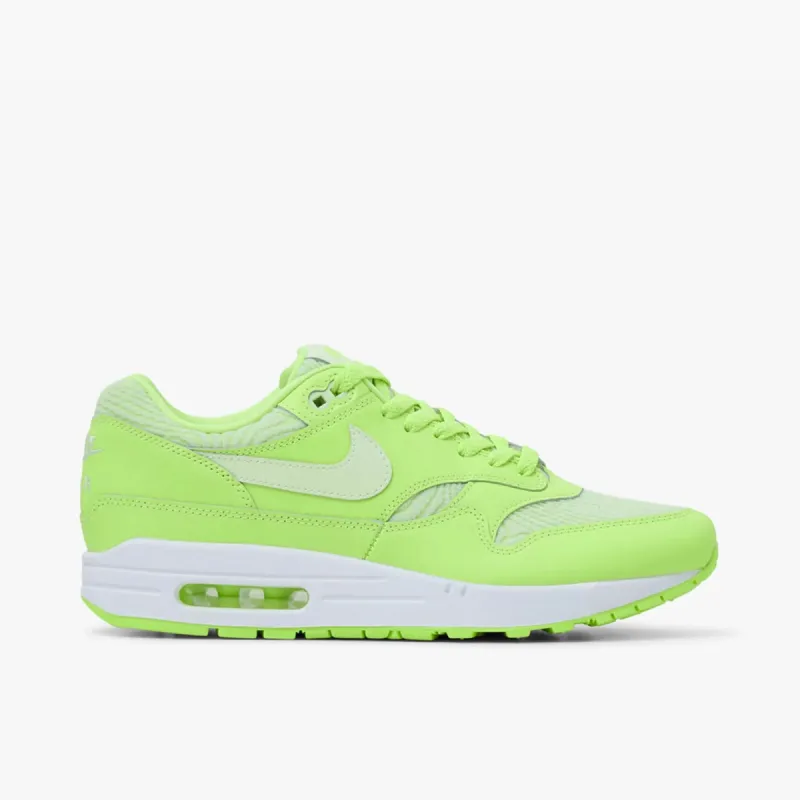 Nike Air Max 1 PRM Volt / Barely Volt - White sold by Livestock