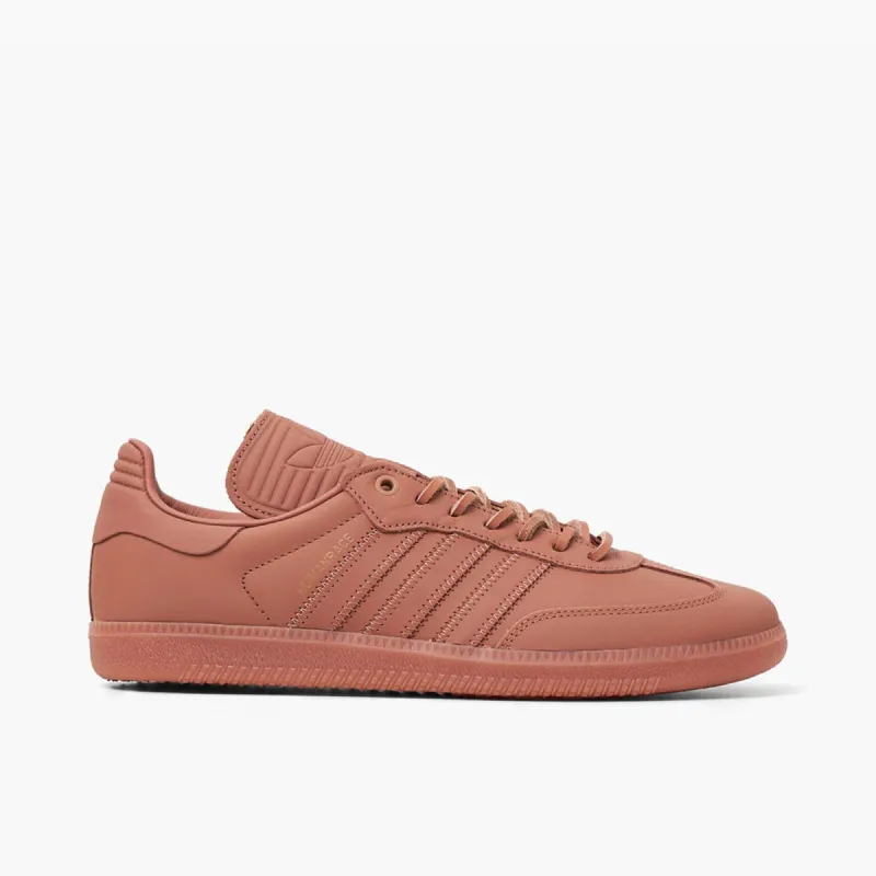 adidas Originals x Pharrell Williams Humanrace Samba / Terracotta sold by Livestock