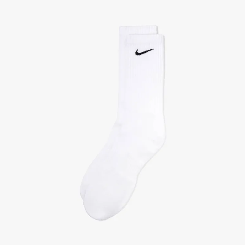 Nike Everyday Cushioned Training Crew Socks (3 Pack) White / Black sold by Livestock