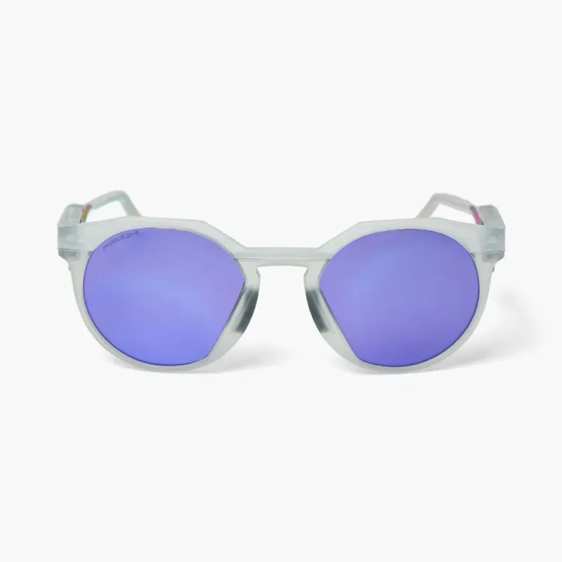 Oakley HSTN Metal Sunglasses Matte Clear / Prizm Violet sold by Livestock