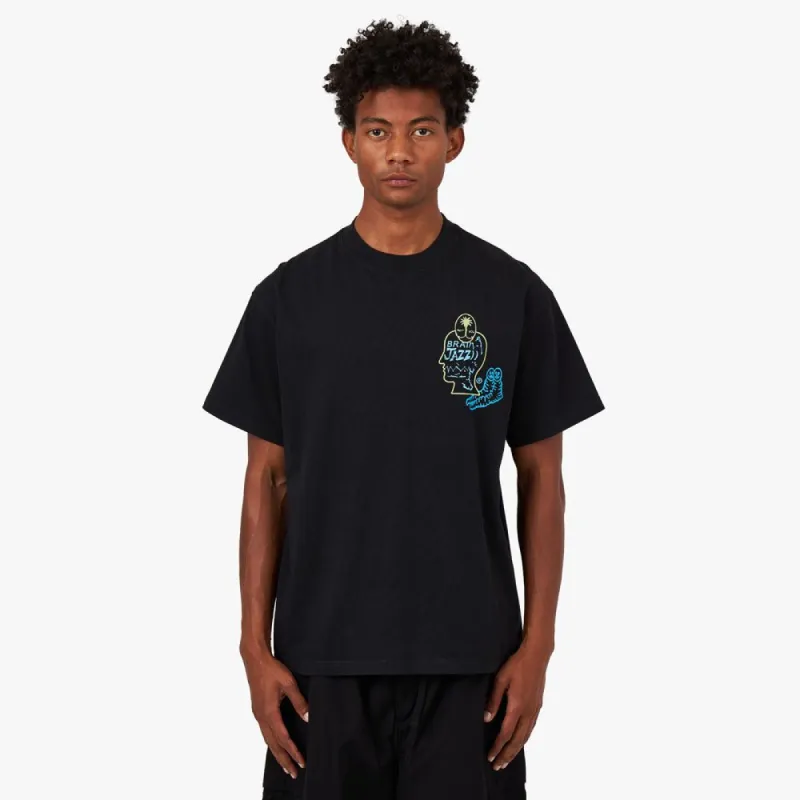 Brain Dead Brain Jazz T-shirt / Black made by Livestock