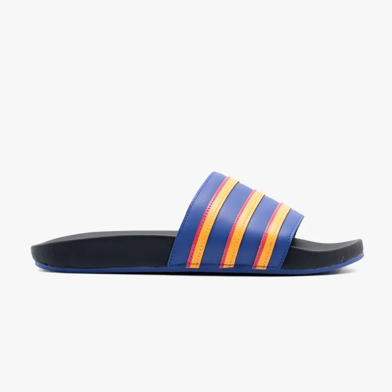 adidas x Eric Emanuel Adilette Slides Legion Ink / Sonic Ink - Sonic Gold made by Livestock