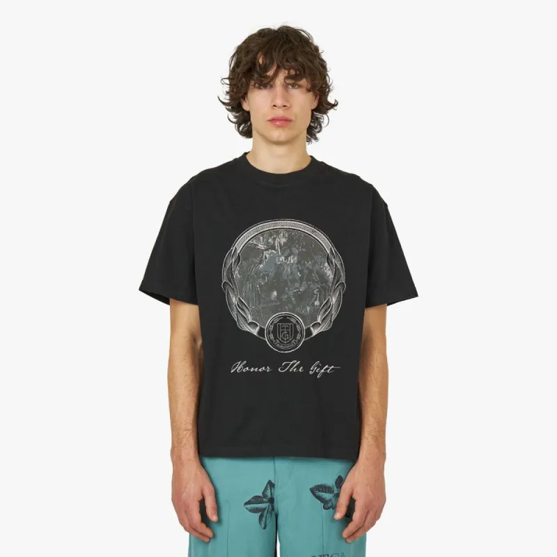 Honor The Gift Past And Future Short Sleeve Shirt / Black sold by Livestock