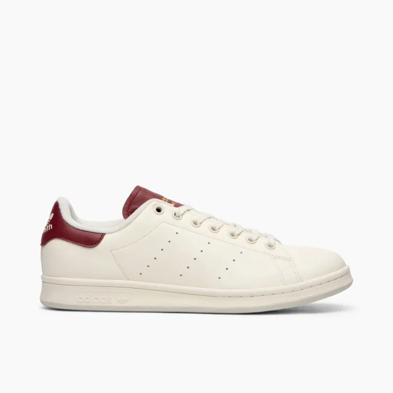 adidas Stan Smith Off White / Orbit Grey / Collegiate Burgundy made by Livestock