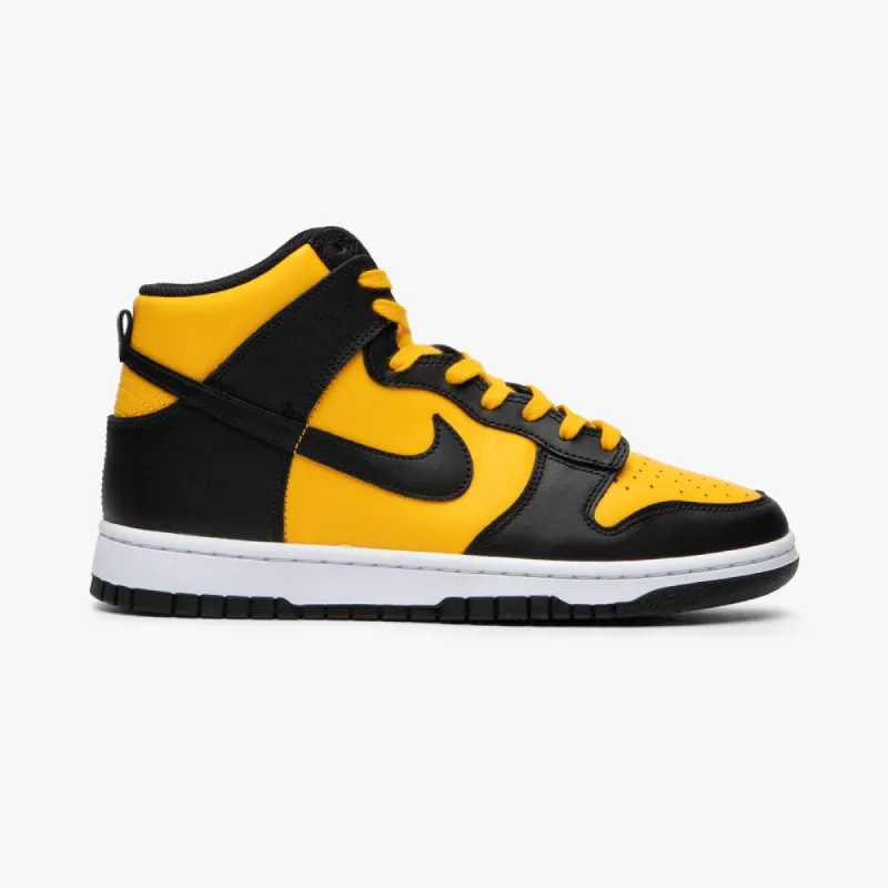 Nike Dunk High Retro University Gold / Black - White sold by Livestock