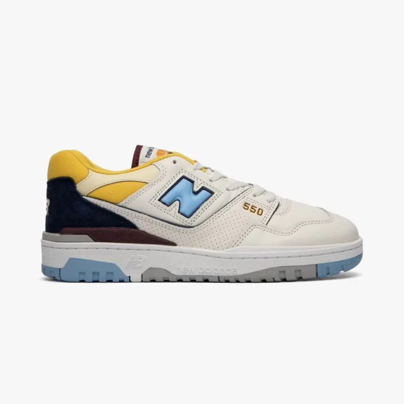 New Balance BB550 Sea Salt/Team Carolina/Honeycomb sold by Livestock