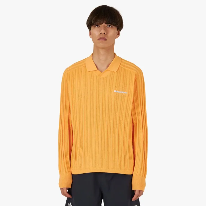 adidas Originals x Pharrell Williams Knit Long Sleeve Jersey / Hazy Orange made by Livestock