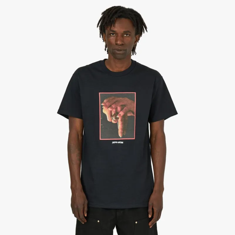 Fucking Awesome Hands Tee / Black sold by Livestock