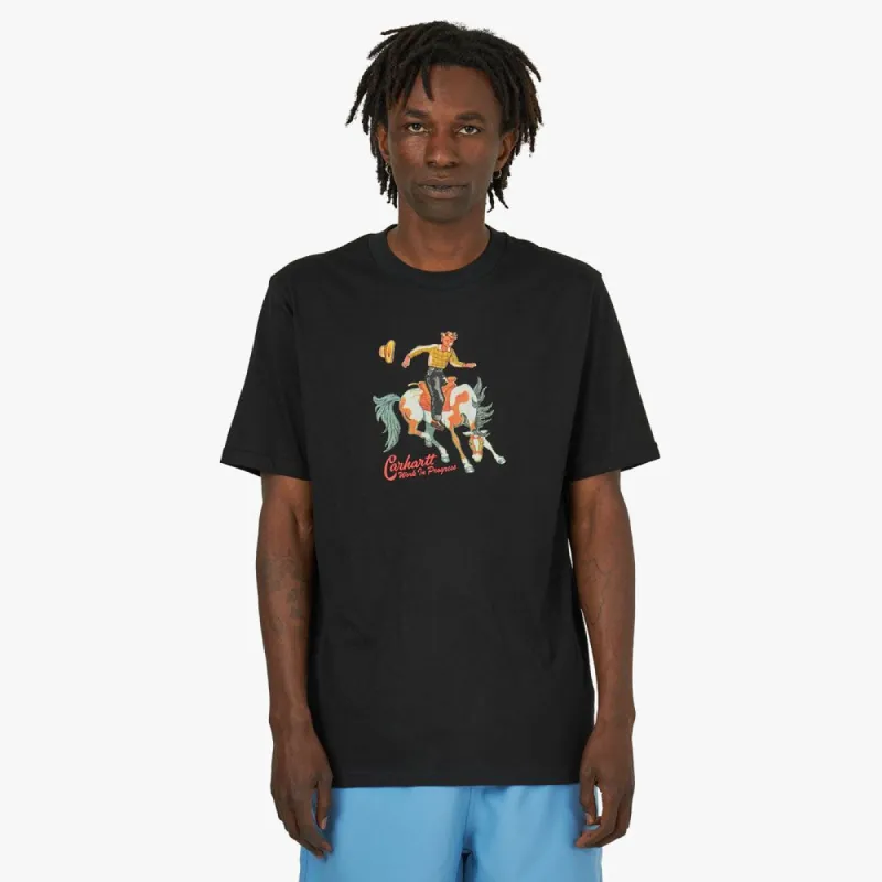 Carhartt WIP S/S Black Jack T-Shirt / Black sold by Livestock