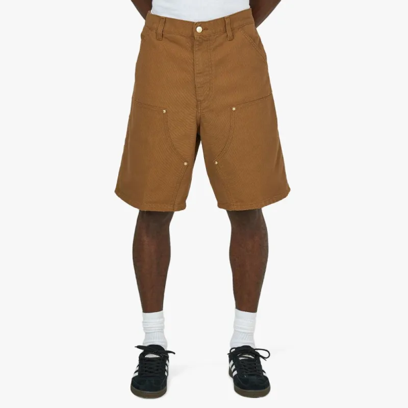 Carhartt WIP Double Knee Shorts / Hamilton Brown sold by Livestock