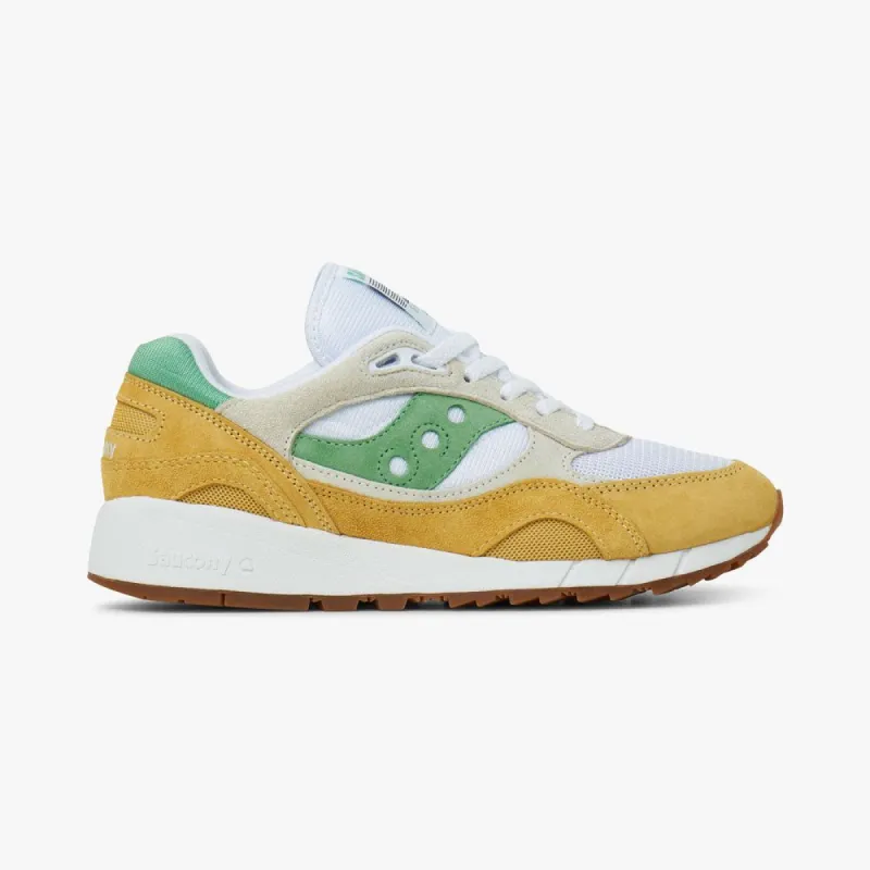 Saucony Shadow 6000 White / Yellow - Green sold by Livestock