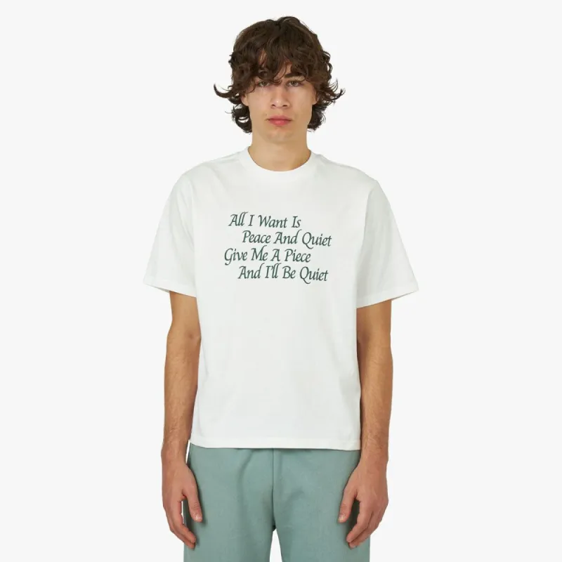 Museum of Peace & Quiet Haiku T-shirt / White sold by Livestock